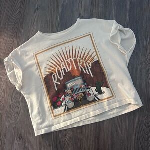 Jessica Simpson girls cropped top size 12